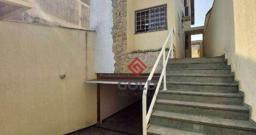 Sobrado com 3 dormitórios para alugar, 327 m² por R$ 6.760,00/mês - Vila Floresta - Santo André/SP