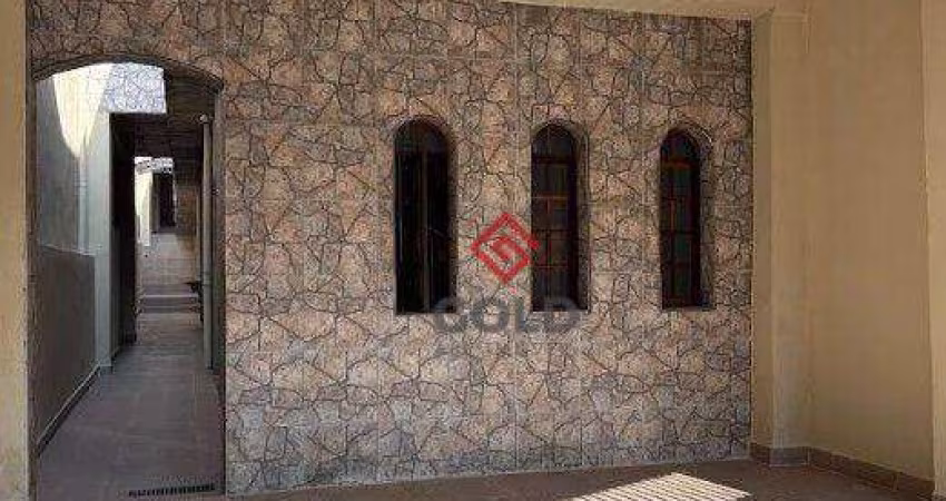 Sobrado com 5 dormitórios para alugar, 280 m² por R$ 4.742,00/mês - Jardim Santo Antônio - Santo André/SP