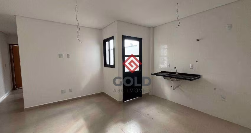 Apartamento com 2 dormitórios para alugar, 48 m² - Parque Oratório - Santo André/SP