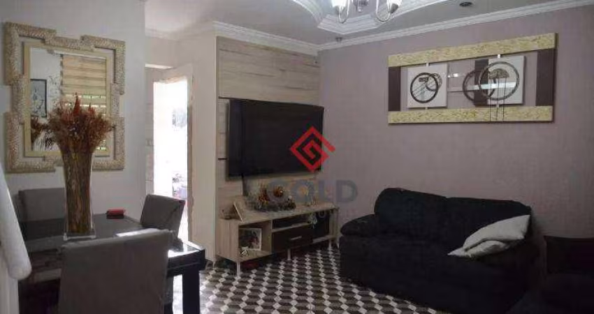 Sobrado com 2 dormitórios à venda, 78 m² por R$ 530.000,00 - Utinga - Santo André/SP