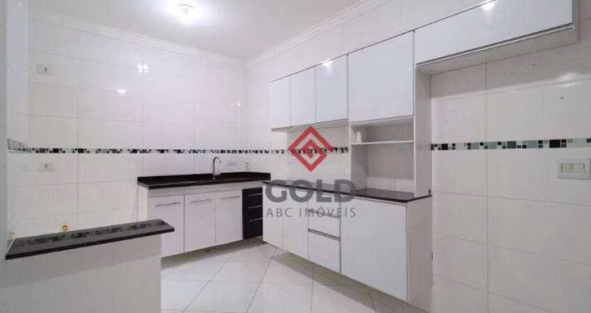 Apartamento com 2 dormitórios para alugar, 75 m² por R$ 2.660,00/mês - Vila Curuçá - Santo André/SP