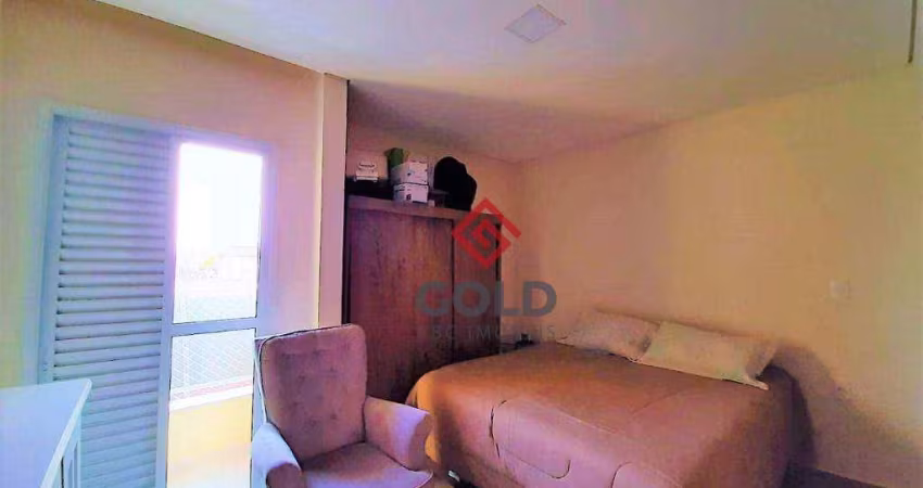 Cobertura com 4 dormitórios para alugar, 75 m² por R$ 5.420/mês - Vila Metalúrgica - Santo André/SP