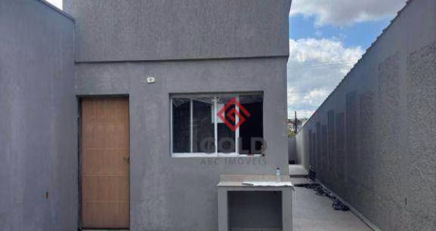 Sobrado com 3 dormitórios para alugar, 150 m² por R$ 3.992,00/mês - Parque Novo Oratório - Santo André/SP