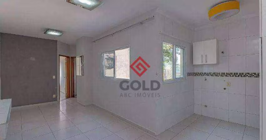 Apartamento com 2 dormitórios, 46 m² - venda por R$ 210.000,00 ou aluguel por R$ 1.500,00/mês - Jardim Santo André - Santo André/SP