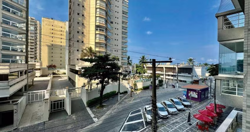 Apartamento com 2 dormitórios para alugar, 70 m² por R$ 2.500/mês - Pitangueiras - Guarujá/SP