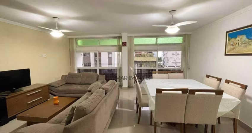 Apartamento com 3 dormitórios, 135 m² - venda por R$ 580.000,00 ou aluguel por R$ 5.800,00/mês - Pitangueiras - Guarujá/SP