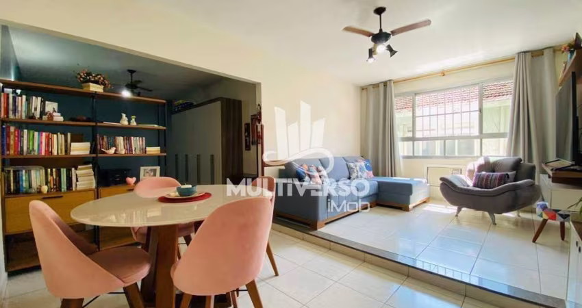 Excelente apartamento com 132 m² 3 dorms + dependência no Marapé em Santos