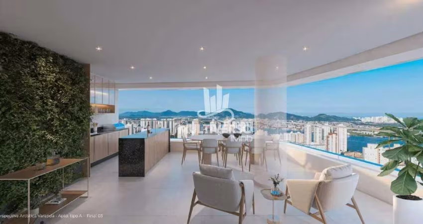 Apartamento à venda, 3 quartos no bairro Ponta da Praia em Santos