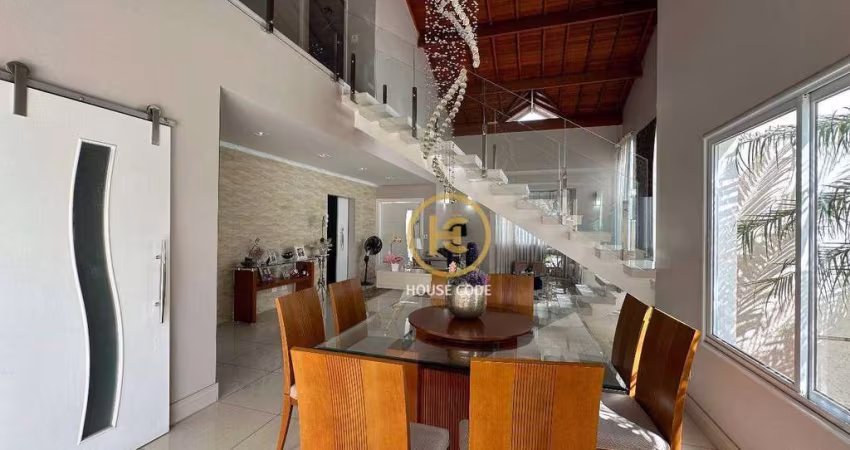 Casa com 3 dormitórios à venda, 327 m² por R$ 2.600.000,00 - Condomínio Reserva Santa Maria - Jandira/SP