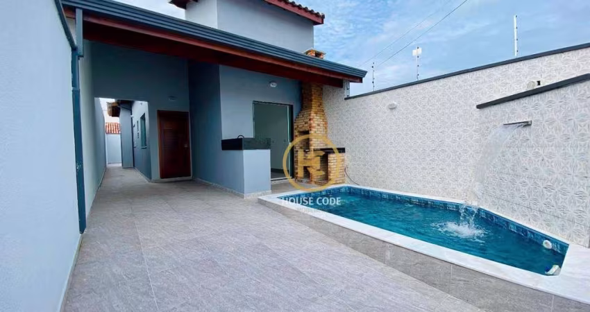 Casa com 2 dormitórios à venda, 74 m² por R$ 350.000,00 - Jardim Imperador - Peruíbe/SP