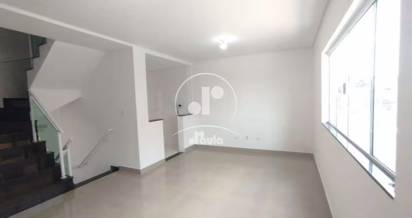 Sobrado de 126m² 3 quartos sendo 1 suíte, 3 banheiros e 3 vagas de garagem, Vila Valparaíso, Santo Andre