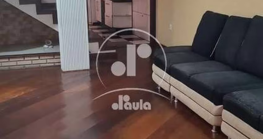 Sobrado para locação com 350m², 3 dormitórios, 2 banheiros, 3 vagas, na Vila Eldizia, Santo André/SP.