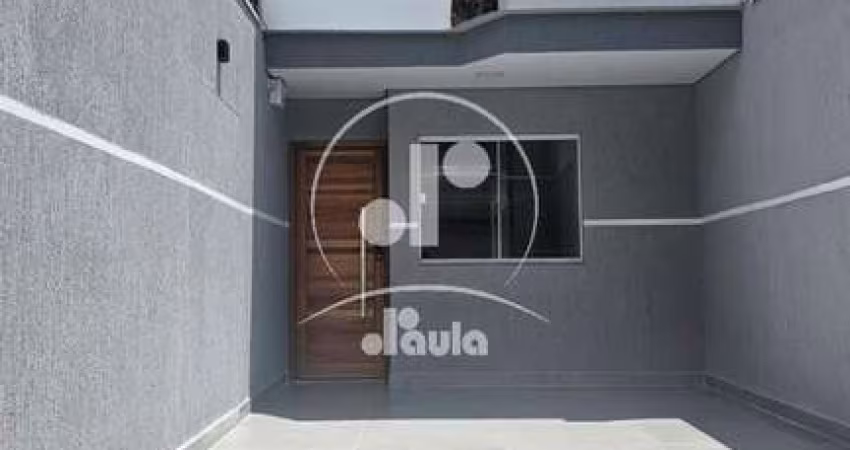 Sobrado para locação com 140m², 3 suítes, 5 banheiros, 2 vagas, na Vila Camilópolis, Santo André/SP.