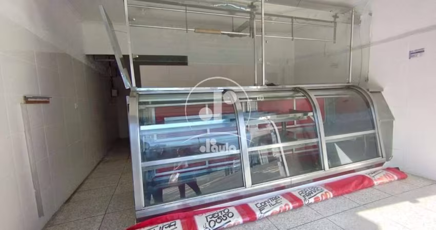 Salão Comercial 60m² câmera fria, 1 banheiro, Bairro Santa Maria, Santo André