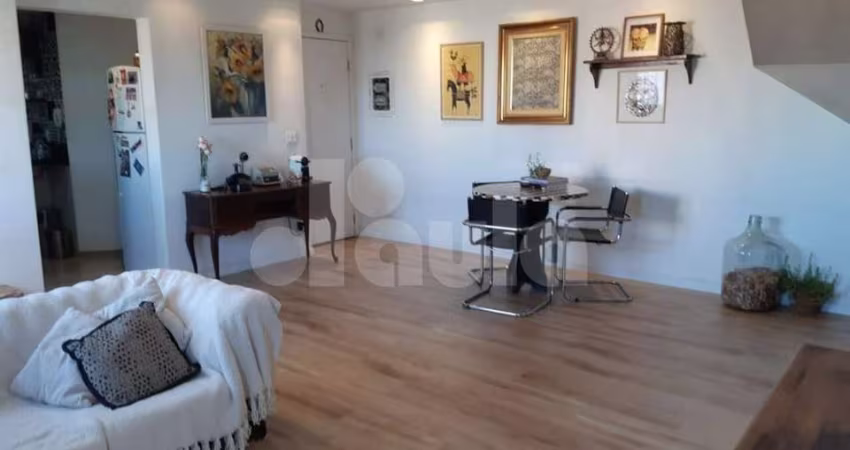 Cobertura para locação na Vila Guiomar, Santo André-SP: 3 quartos, 1 suíte, 3 salas, 3 banheiros, 2 vagas de garagem!