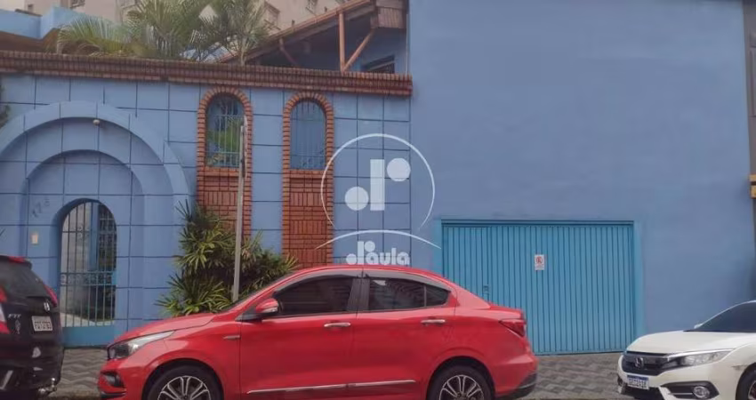 Sobrado comercial e residencial com renda na vila bastos, Santo Andre, salão de reunião, 4 vagas de garagens e edícula.