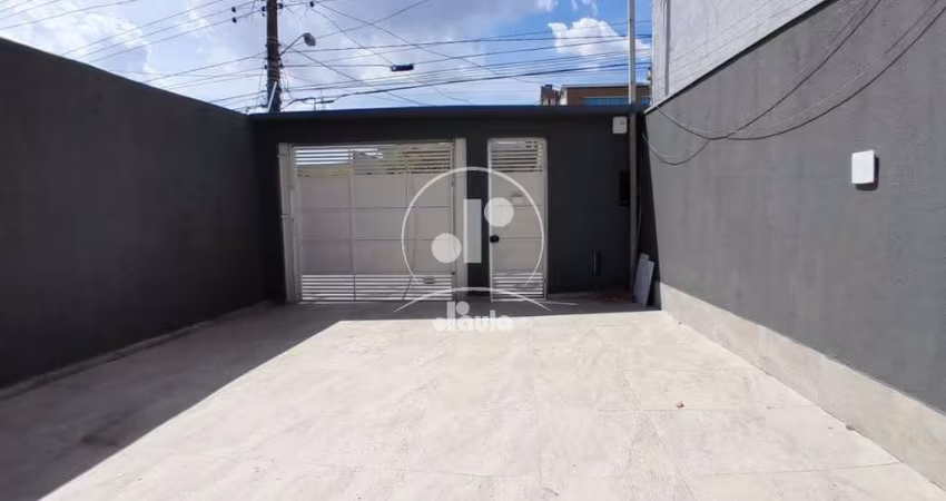 Sobrado à venda em Santo André-SP: 2 quartos, 2 suítes, 1 sala, 2 banheiros e 2 vagas no Parque Novo Oratório - 70m².