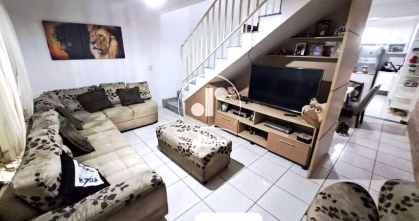 Sobrado a venda com 101 m² de área construída e 79 m² de construção , Jardim Das Maravilhas Santo André