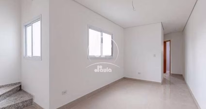 Cobertura a venda com 84m², 2 dormitórios, 2 banheiros, 1 vaga, na Vila Pires, Santo André/SP.