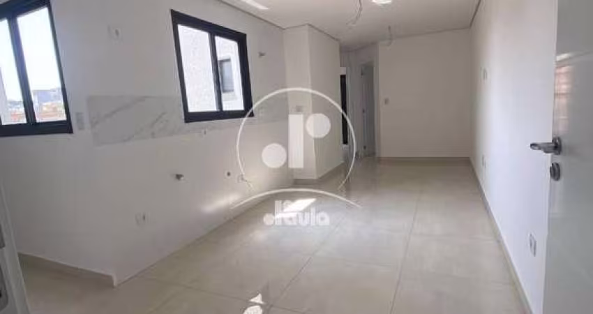 Cobertura à venda em Santo André-SP, Parque Oratório: 2 quartos, 1 suíte, 2 banheiros, 2 vagas de garagem e 100m². Venha conferir!