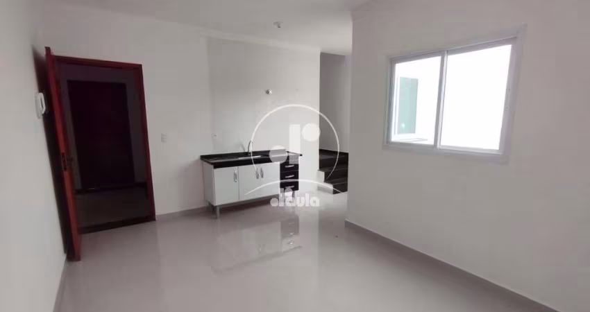 Cobertura sem condomínio 54/54m² 2 dormitórios sendo 1 suíte, 1 vaga, Parque Novo Oratório Santo André