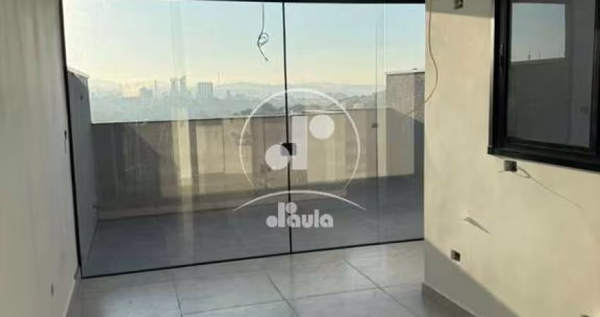 Cobertura com dois dormitórios sendo um com suíte, sala, cozinha,área de serviço, elevador, todo em porcelanato, teto rebaixado.
