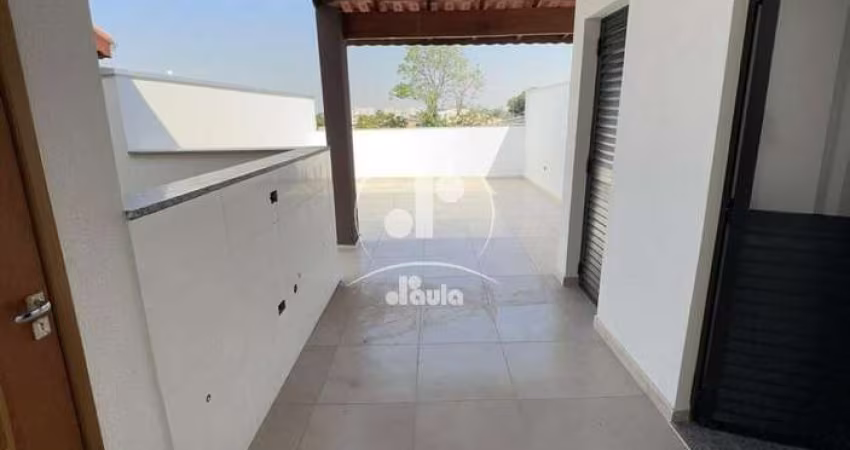 Cobertura à venda em Santo André-SP, Jardim Alvorada: 2 quartos, 2 salas, 2 banheiros, 1 vaga, 80m². Aproveite!
