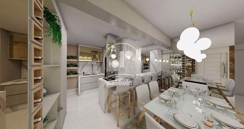 Imperdível cobertura à venda no Bairro Jardim, Santo André-SP: 3 quartos, 1 suíte, 2 salas, 3 banheiros, 3 vagas, 186m². Confira!