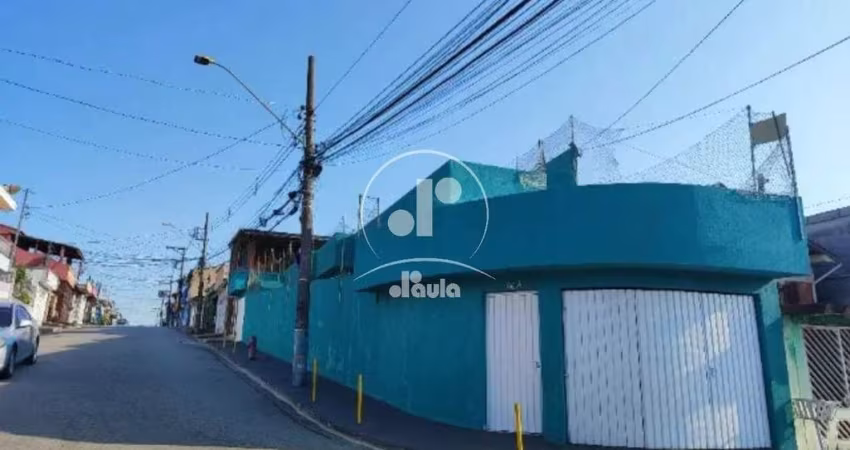 Casa Térrea a venda no Jardim do Estádio Santo André ,com cobertura , 3 vagas, casa de esquina.