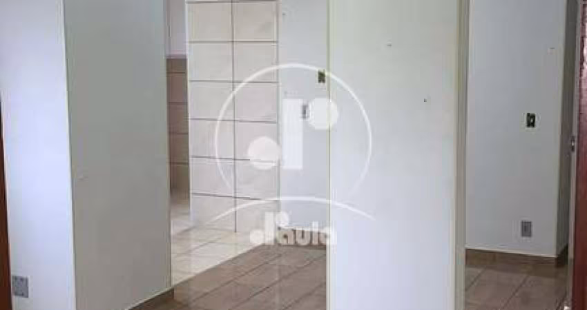Apartamento à venda na Vila Humaitá, Santo André-SP: 2 quartos, 1 sala, 1 banheiro, 1 vaga de garagem, 56m² de área.