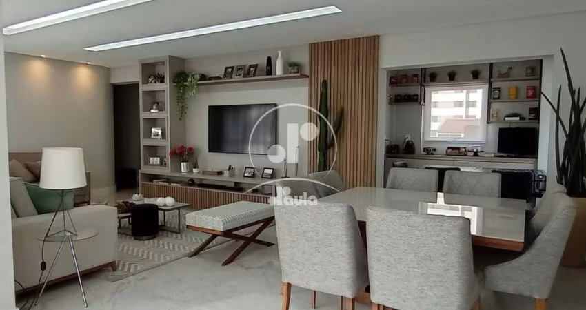 Apartamento a venda com 205m², 4 suítes e 4 vagas de garagem na Vila Gilda em Santo André.