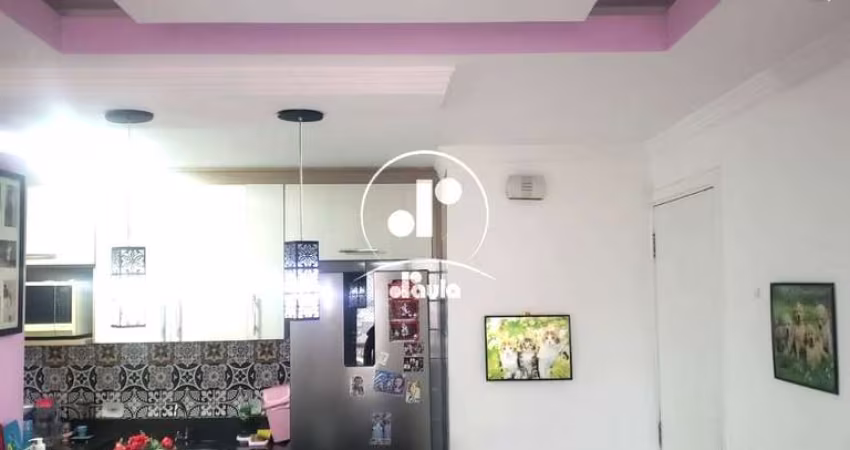 Imperdível! Apartamento à venda em Santo André-SP, no bairro Parque Indrustriário, com 2 quartos, 1 sala, 1 vaga de garagem.