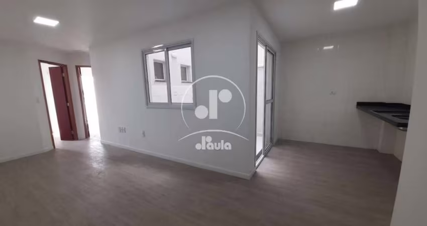 Apartamento sem condomínio, com elevador, com 44m² de área útil, Parque das Nações, Santo André.
