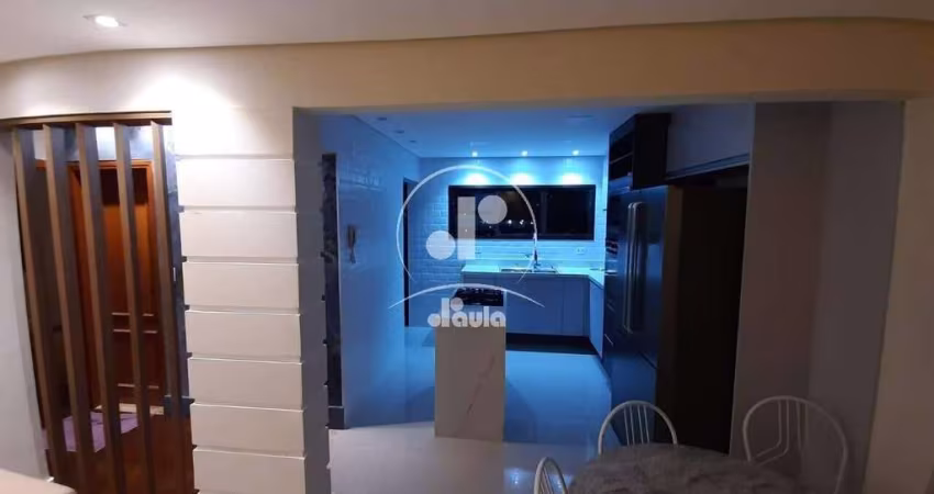 Apartamento de 70m² à venda em Santo André-SP, Jardim Stella: 2 quartos, 1 sala, 1 banheiro, 2 vagas de garagem