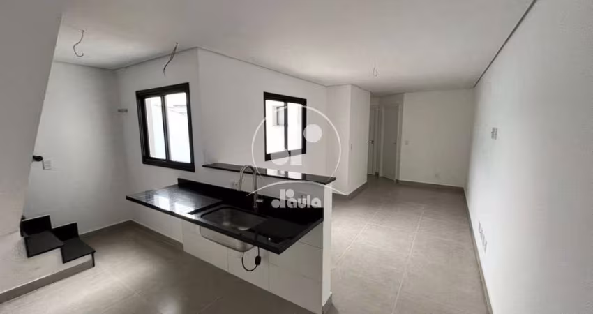 Apartamento à venda em Santo André-SP, Jardim Stella: 2 quartos, 1 sala, 1 banheiro, 1 vaga de garagem!