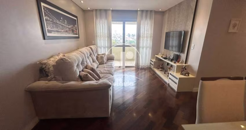 Apartamento à venda em Santo André-SP, no Jardim Santo Antônio: 2 quartos, 1 suíte, 1 sala, 2 vagas, 76m². Confira já!