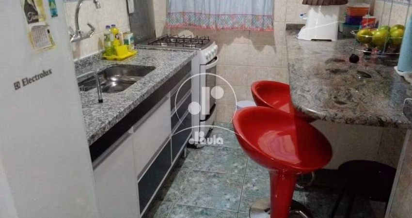 Apartamento à venda em Santo André-SP, Jardim Santo André: 2 quartos, 1 sala, 2 vagas de garagem, 52m² de área.