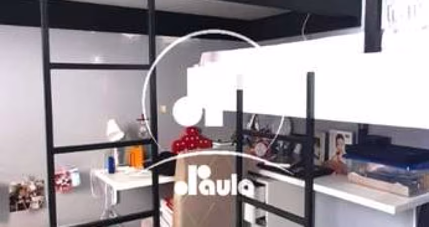 Apartamento à venda com 46 m², 2 dormitórios, 1 vaga de garagem, na vila Valparaiso em Santo André.
