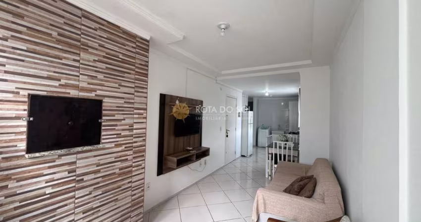 Apartamento mobiliado 2 quartos e 1 vaga na Meia Praia