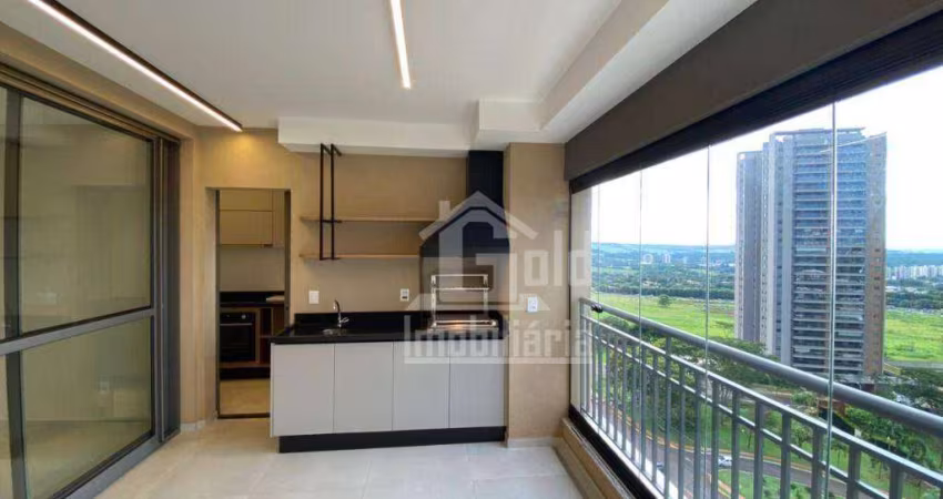 Apartamento com 3 dormitórios para alugar, 110 m² por R$ 7.390,00/mês - Jardim Olhos D'Água - Ribeirão Preto/SP