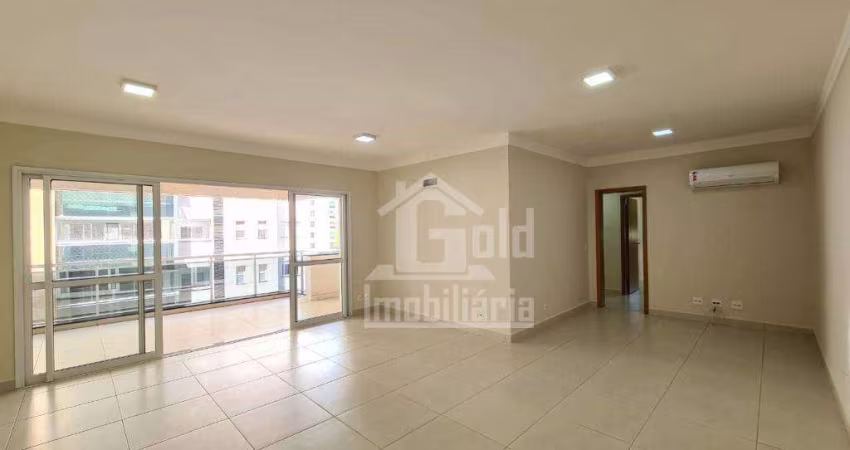 Apartamento Alto Padrão - Zona Sul com 3 Suítes para alugar, 145 m² por R$ 4.965/mês - Jardim São Luiz - Ribeirão Preto/SP