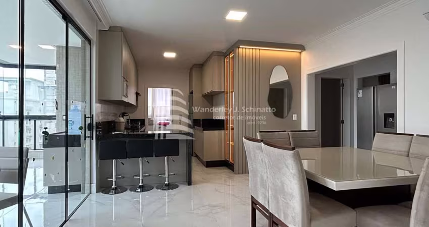 3 suites, com vista mar, area de lazer completa, Meia Praia, Itapema - SC