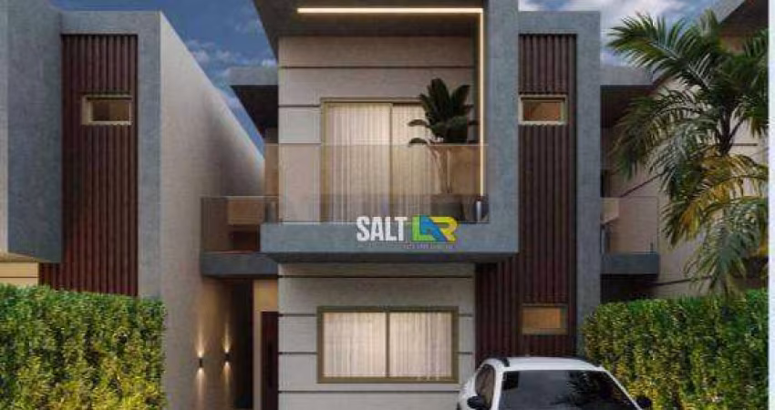 Casa com 3 dormitórios à venda, 134 m² por R$ 847.365,47 - Guaribas - Eusébio/CE