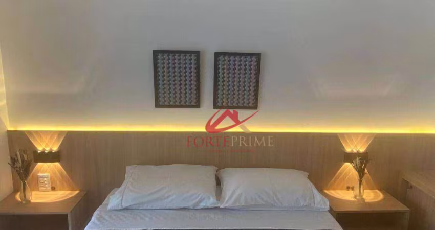 Apartamento com 1 dormitório para alugar, 30 m² por R$ 4.940,00/mês - Brooklin - São Paulo/SP