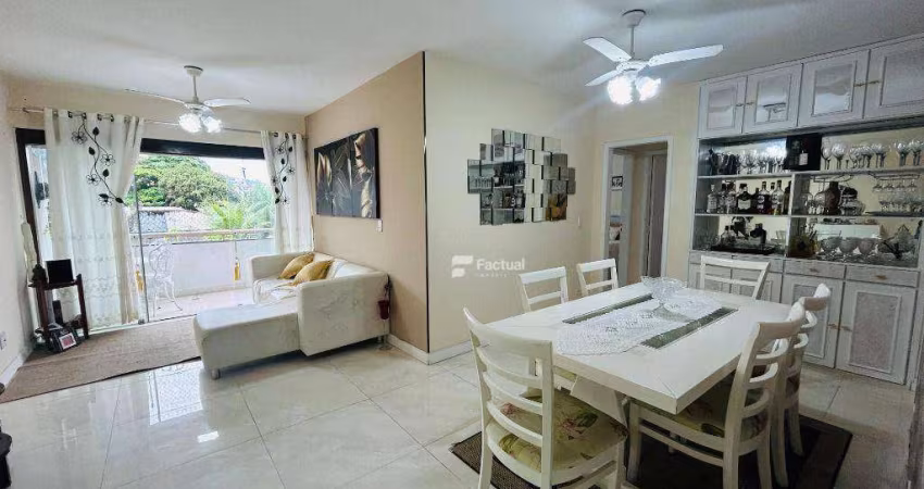 Apartamento com 3 dormitórios à venda, 100 m² por R$ 340.000,00 - Enseada - Guarujá/SP