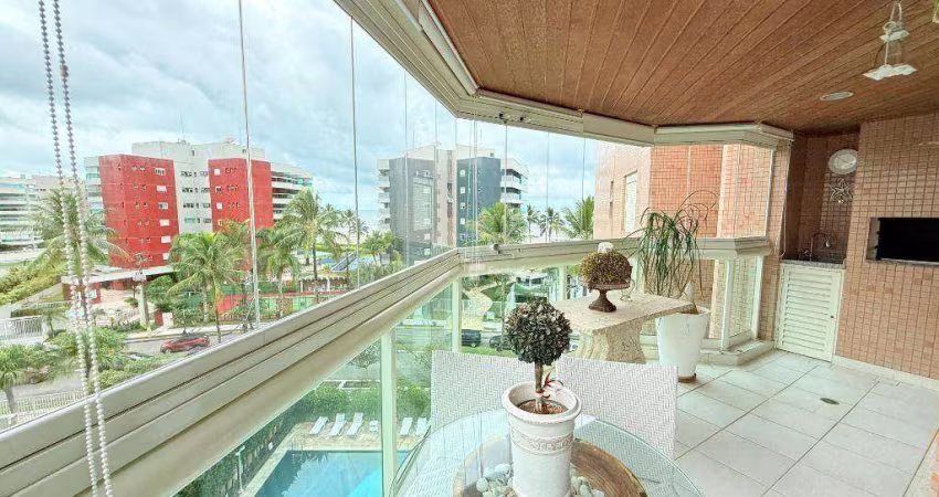 Apartamento com 3 dormitórios, 116 m² - venda ou aluguel/mês - Riviera de São Lourenço - Bertioga/SP