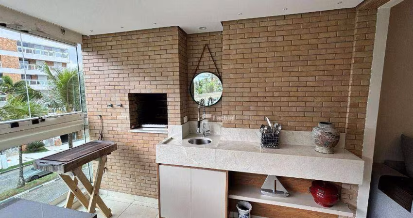 Apartamento com 3 dormitórios à venda, 89 m² - Riviera de São Lourenço - Bertioga/SP