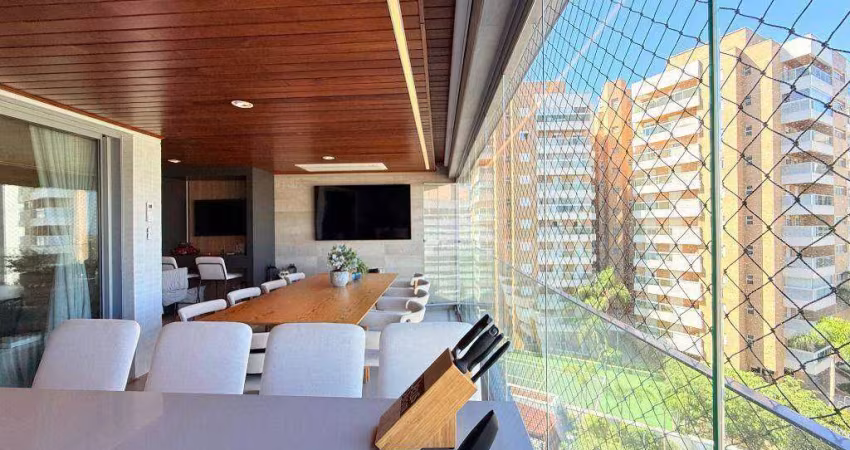 Apartamento com 3 dormitórios à venda, 137 m² - Riviera de São Lourenço - Bertioga/SP