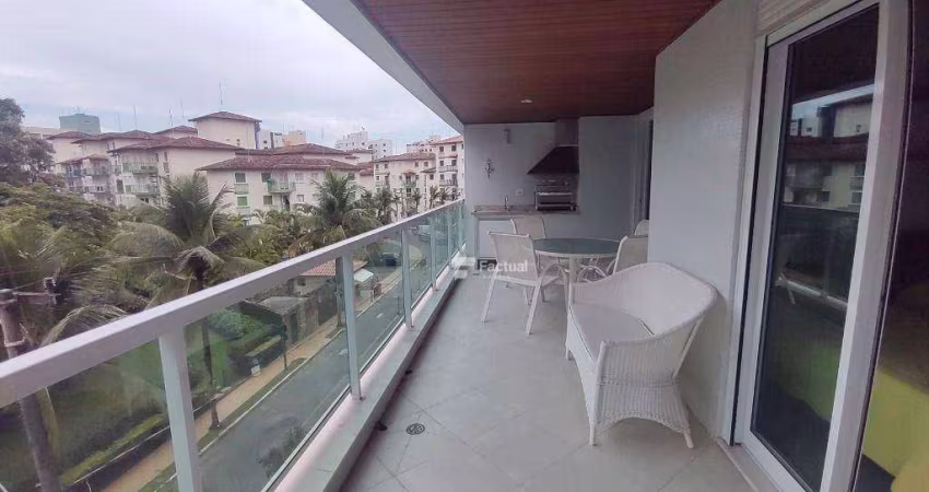 Apartamento com 3 dormitórios à venda, 142 m² - Riviera de São Lourenço - Bertioga/SP
