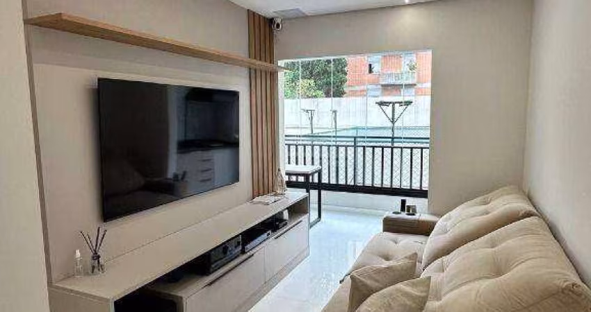 Apartamento com 3 dormitórios - 03 vagas - à venda, 75 m² por R$ 1.350.000 - Campo Belo - São Paulo/SP